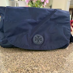 Tory Burch baby diaper bag.
